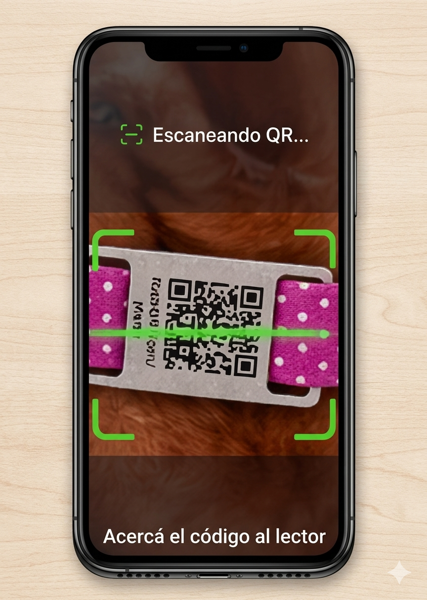 Escanean el QR